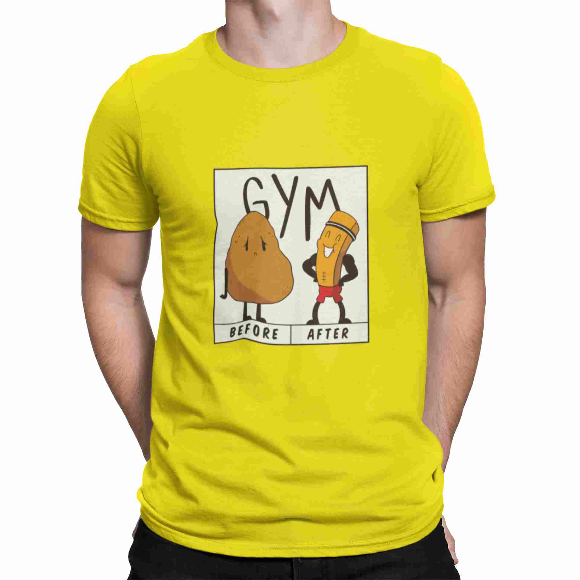 Camisetas hombre molonas divertidas Gym