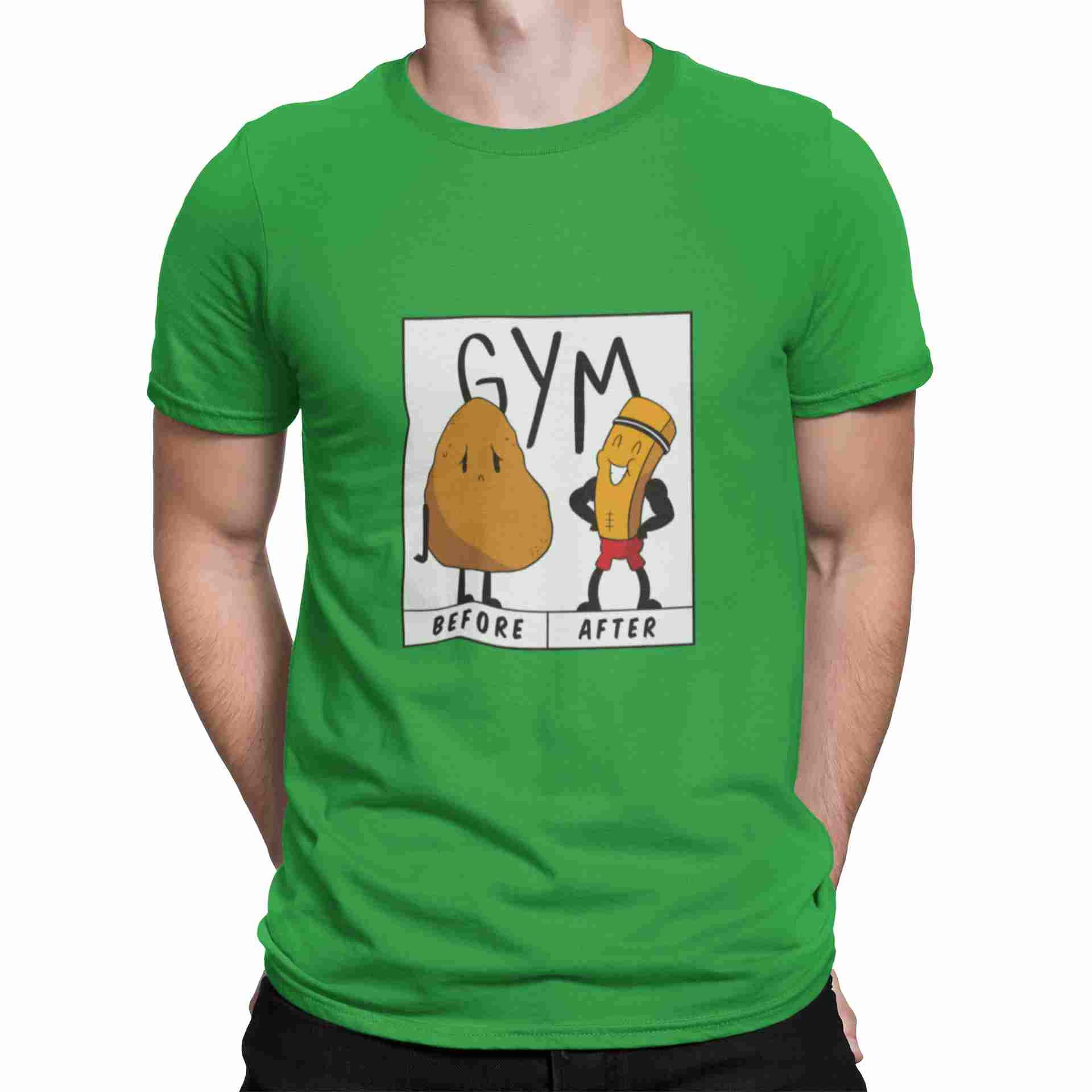 Camisetas hombre molonas divertidas Gym