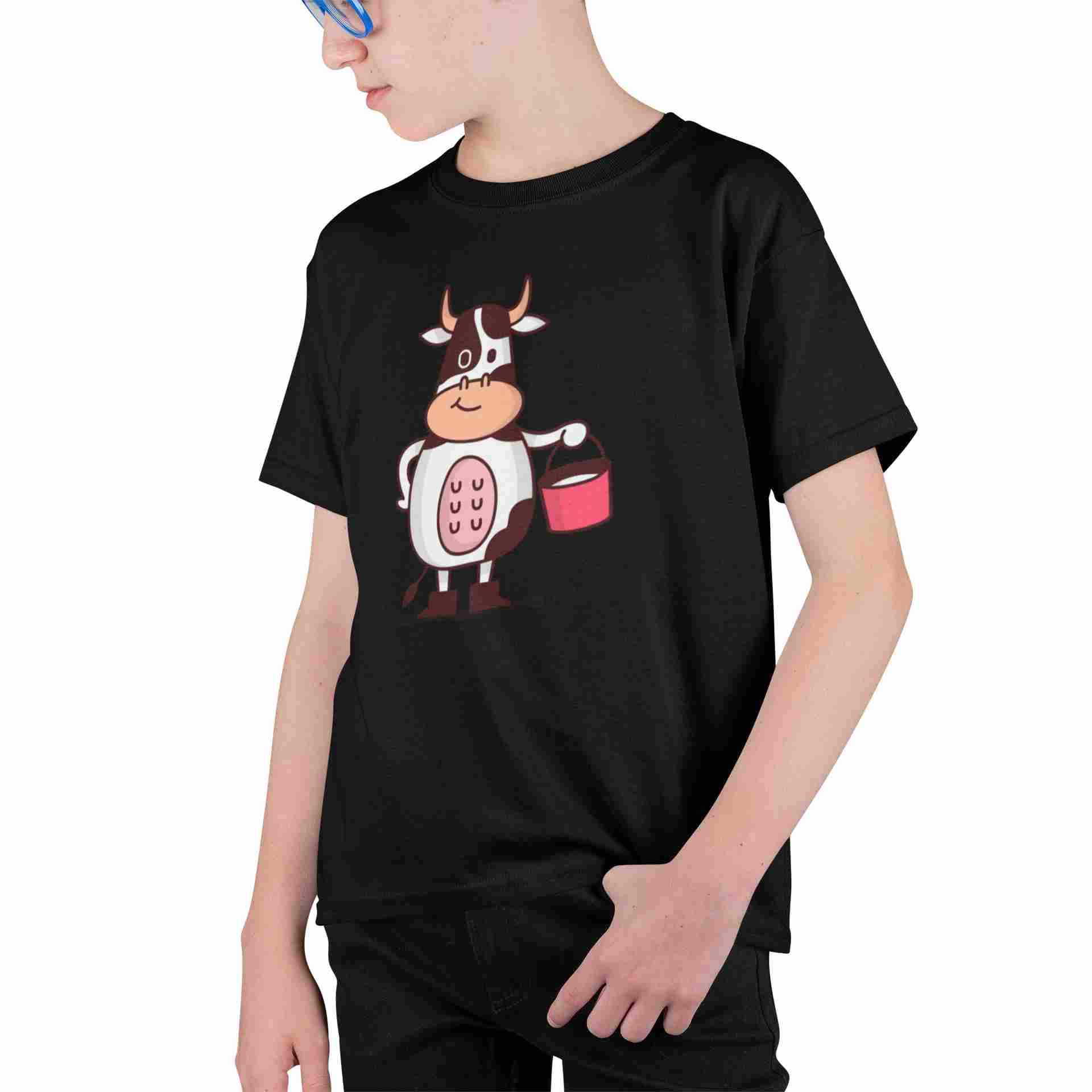 Camiseta niños original vaca lechera